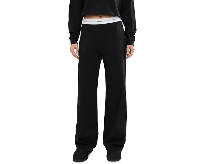 Широкие брюки Calvin Klein Underwear из джерси с логотипом на резинке