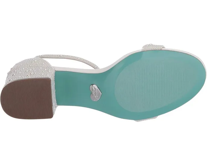 Бренд Blue by Betsey Johnson Босоножки Mari на каблуке с квадратной платформой и стразами