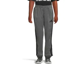 Детские джоггеры adidas с эластичным поясом и меланжевыми полосками