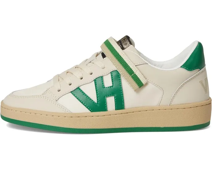 Кроссовки Vintage Havana Next с кожаным верхом и полосатой застежкой на липучке