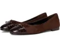 Балетки Tory Burch Cap Toe с бантом и контрастным мыском