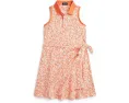 Платье-поло для девочки школьного возраста с ананасовым принтом Polo Ralph Lauren Kids