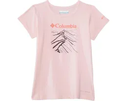 Футболка Columbia Tech Trail с коротким рукавом и принтом для детей