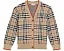 Детский вязаный кардиган Burberry Kids Graham Vintage Top в клетку
