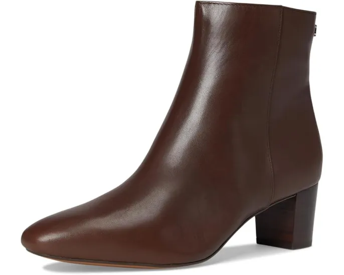 Ботильоны Demi из телячьей кожи на устойчивом каблуке от Lauren Ralph Lauren