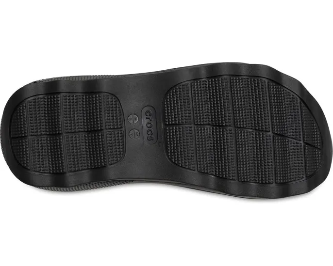 Сандалии Crocs Mega Crush Triple Strap на платформе с тремя ремнями