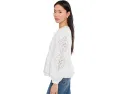 Nora Pintuck Eyelet Top