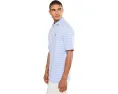 Классическая полосатая хлопковая поло Polo Ralph Lauren с мягким воротником