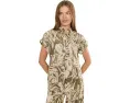 Рубашка с коротким рукавом свободного кроя с принтом Lauren Ralph Lauren petite