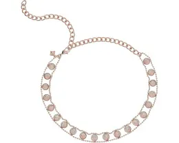 Колье-чокер Rebecca Minkoff Opal Illusions с опалами и золотым покрытием