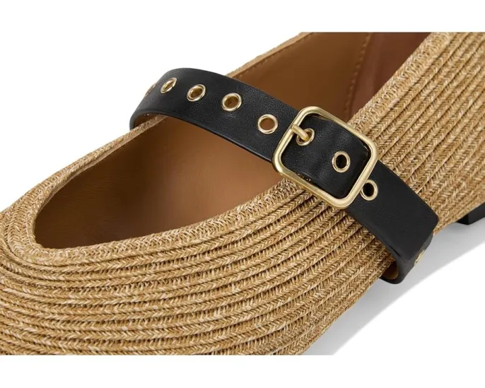 Туфли Madewell Remy Mary Jane на плоском ходу из соломки