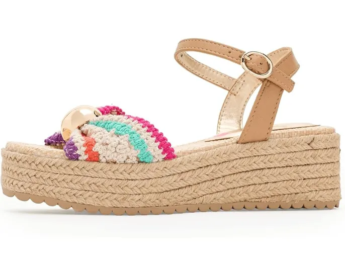 Сандалии Steve Madden Kids Bowden на платформе с ремешком на щиколотке