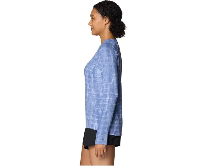 Футболка Mountain Hardwear Crater Lake с длинным рукавом и отверстиями для большого пальца