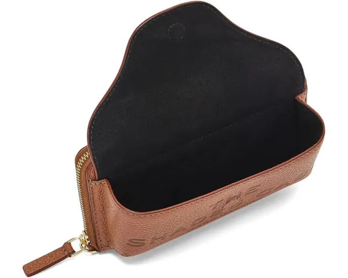 Кожаный чехол для очков Marc Jacobs с двумя отделениями и шестью карманами