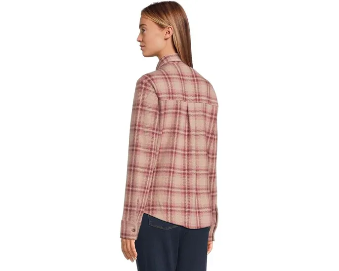 Футболка-свитер Faherty Legend с воротником и манжетами на пуговицах