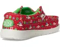 Hey Dude Kids Wally Holiday Sweater детские лоферы с новогодним принтом