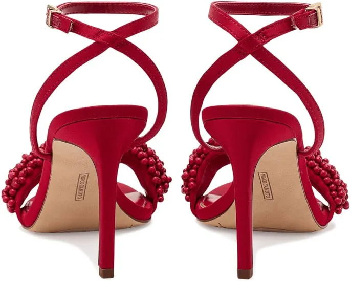 Vince Camuto босоножки на шпильке Arleem с ремешком на щиколотке и отделкой из бусин