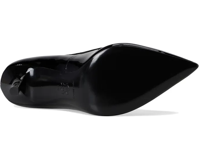 Туфли-лодочки Double T-Buckle Pump с острым носком на каблуке 80 мм Tory Burch