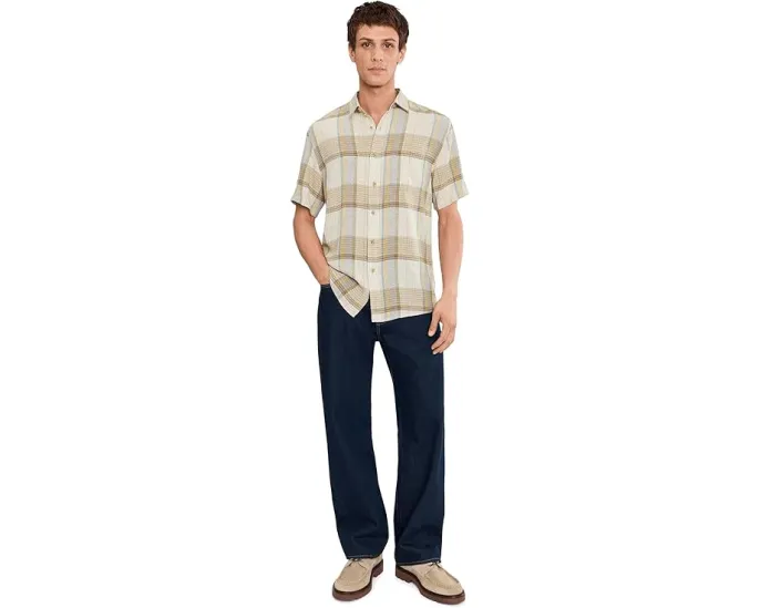 Рубашка Pendleton Dawson из льна с коротким рукавом