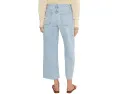 Джинсы Madewell Low Slung Baggy Crop в стиле Foster Wash