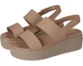 Сандалии Crocs Brooklyn Low Wedge на платформе с технологией LiteRide