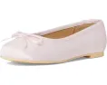 Детские атласные балетки Janie and Jack с бантом и квадратным мысом