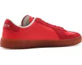 Кроссовки Lacoste Baseshot Pro из кожи и замши с полупрозрачной подошвой