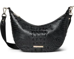 Кроссбоди Percy от Brahmin в форме полумесяца с регулируемым ремнем