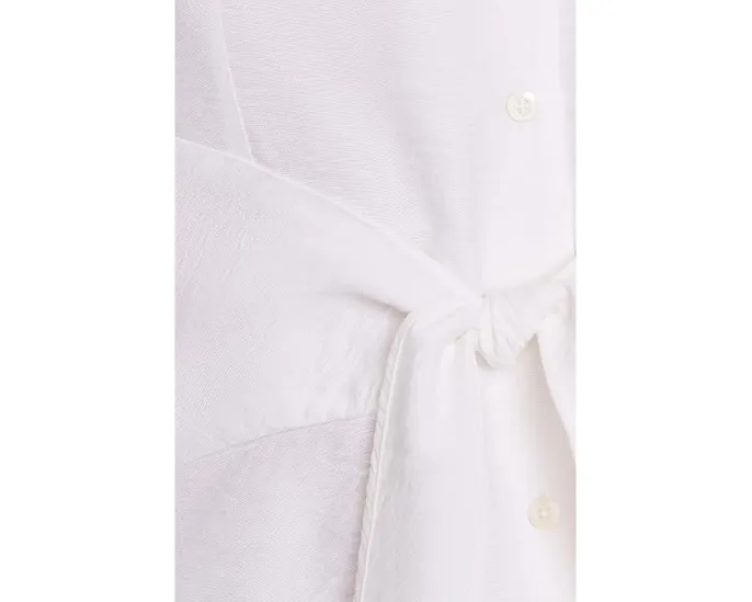 Рубашка NIC+ZOE Iconic Tie Front с запахом и накладными карманами