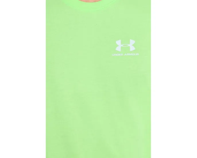 Under Armour майка без рукавов Logo Cutoff с круглым вырезом и длинным подолом