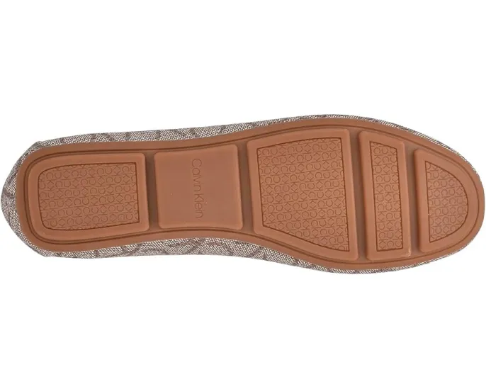 Loafers Calvin Klein Linca с бантом из искусственной кожи на резиновой подошве