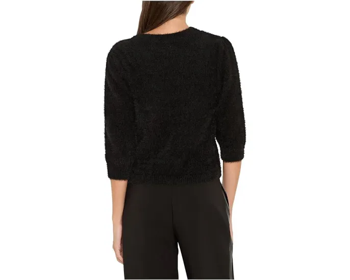 Свитер NIC+ZOE Cozy Chic с пушистой пряжей и объемными рукавами