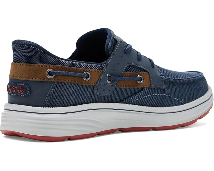 SKECHERS Troutt Davey слипоны на шнурках-резинках с памятью формы