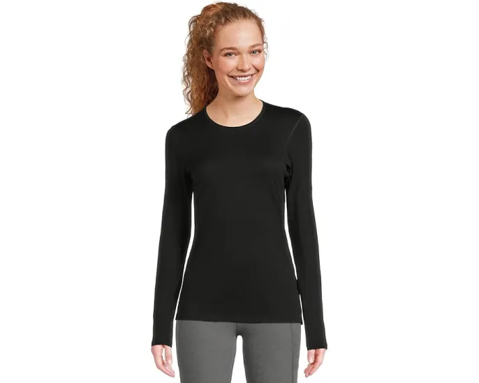 Термобелье 200 Oasis Merino Baselayer с длинным рукавом и плоскими швами Icebreaker