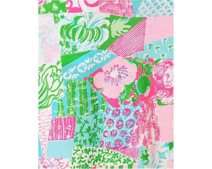 Платье Carey с коротким рукавом и высоким воротником от Lilly Pulitzer