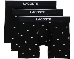 Набор из 3 боксеров Lacoste из хлопка с эластаном