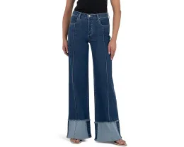 Джинсы KUT from the Kloth Margo с высокой посадкой и широкими штанинами