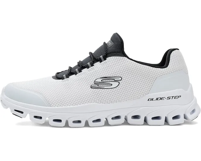 Эластичные кроссовки SKECHERS Glide-Step Noltek с геометрической подошвой