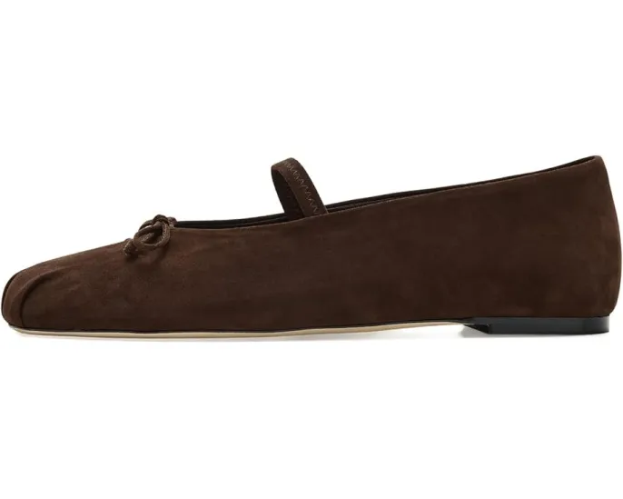 Туфли Prima Bow Ballet Mary Jane Stuart Weitzman с бантом