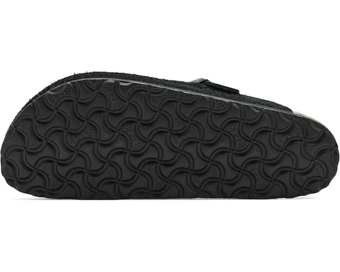 Сабо Birkenstock Boston Braid из замши с регулируемым ремешком