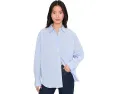 Свободная рубашка Coastal Poplin из органического хлопка от Faherty
