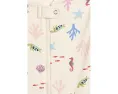 Детский слип HannaJams Print Shortie Sleeper на молнии из органического хлопка