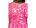 Платье Bubble Gum Shimmer Sequin с пайетками и короткими рукавами Lola and The Boys