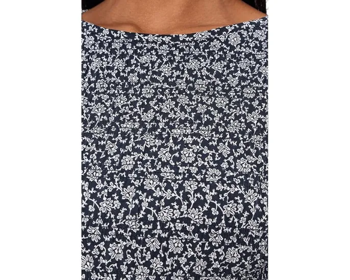 Блуза с драпировкой и лодочкой от Madewell