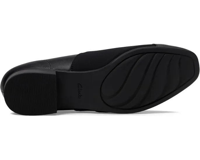 Туфли Clarks Juliet Gem для легкого надевания с квадратным миндалевидным носком
