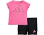 Детский комплект adidas Kids: футболка со складкой сзади и сетчатые шорты