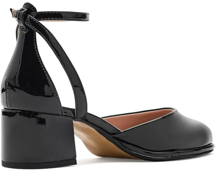 Элегантные сандалии Steve Madden Elinor с лаковой отделкой и щиколоточным ремешком