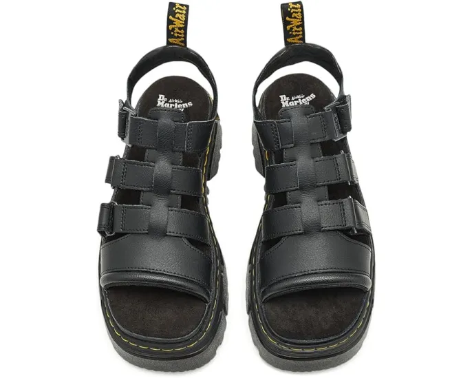 Ботинки Dr. Martens Mattison 3S с тремя регулируемыми ремнями на платформе 5 см