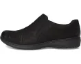 Слипоны Clarks Carleigh Abby из премиальной кожи с эластичной вставкой
