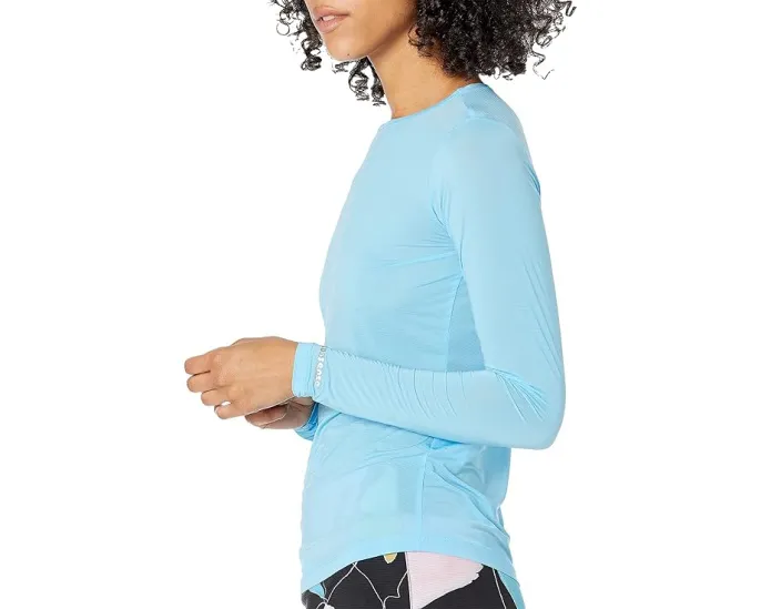 Длинный рукав Jamie Sadock Sunsense с круглой горловиной из нейлона и спандекса